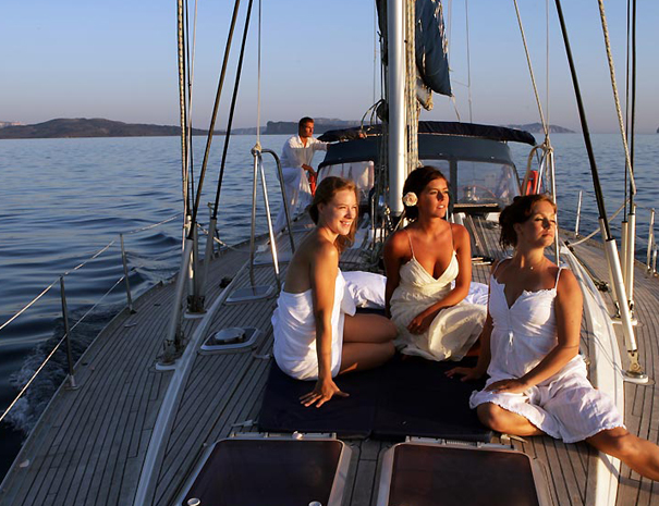 sailing trip crete bachelor party